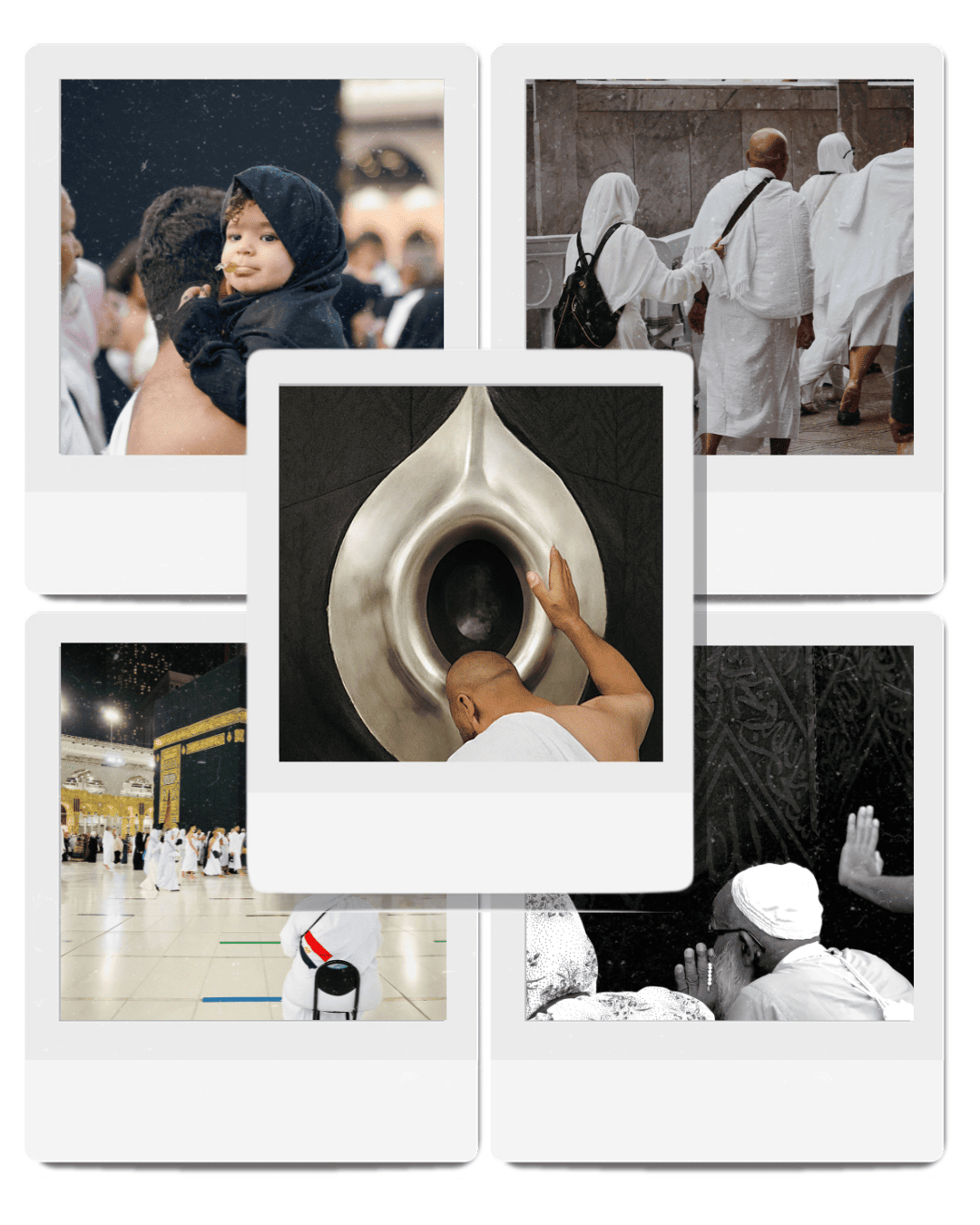 5 Polaroid photos Omra